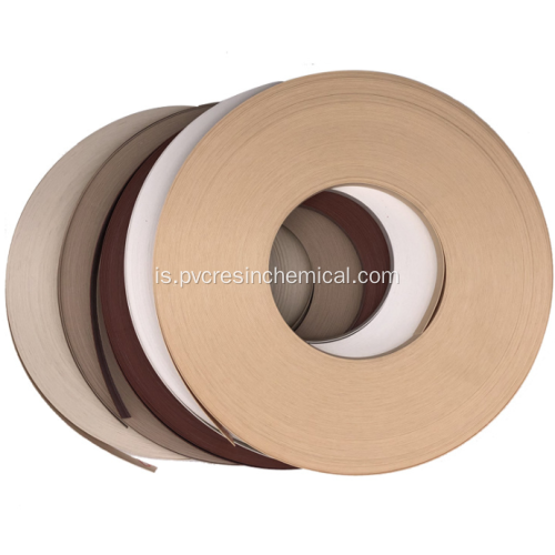 Solid PVC kantband Woodgrain